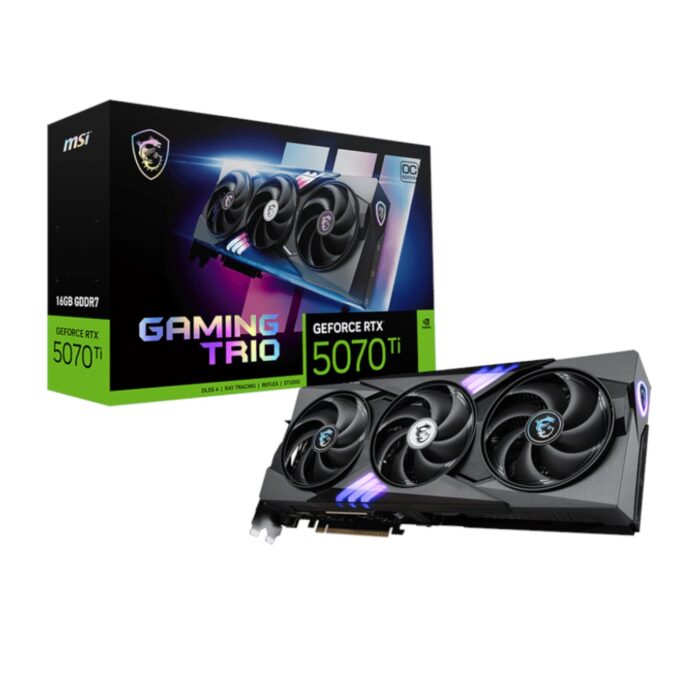 MSI GeForce RTX 5070 Ti GAMING TRIO OC PLUS 16G Graphics Card - Image 2