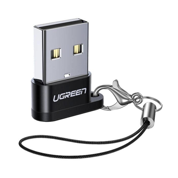 UGREEN USB A Male to USB Type-C Female Adapter (Black) - Image 2