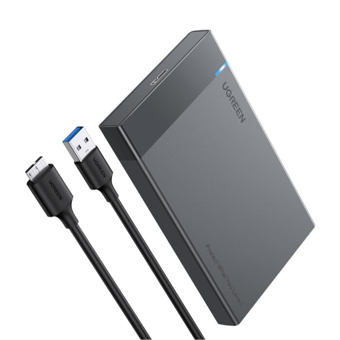 UGREEN 2.5'' SATA Hard Drive USB 3.0 Enclosure, UASP, 6Gbps - Image 2