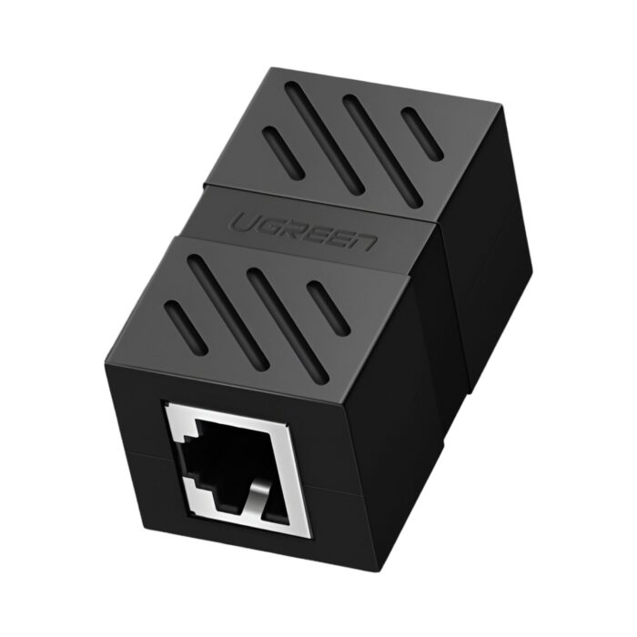 UGREEN RJ45 1Gbps Ethernet Cable Extender Adapter - Black - Image 2