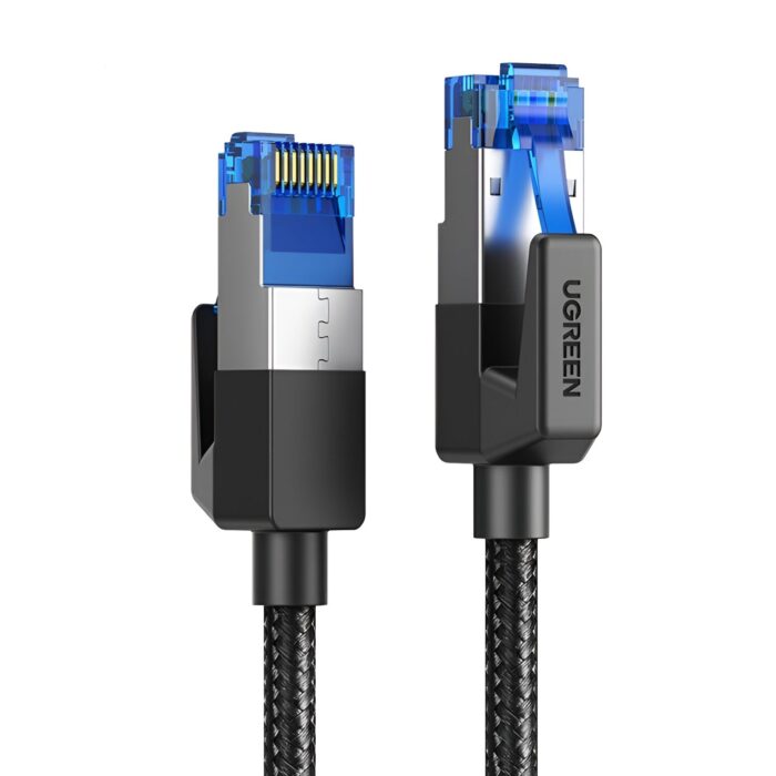 UGREEN Cat8 Nylon Braided Ethernet Cable - 40Gbps with Modular Plugs - 2m - Image 2