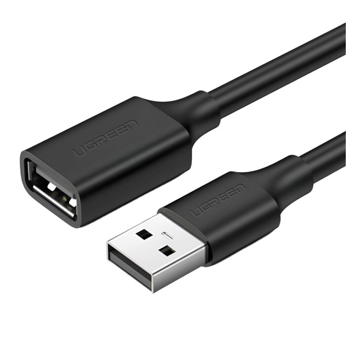 UGREEN USB 2.0 Extension Cable – Male to Female, 480Mbps Data Transfer - 1m - Image 2