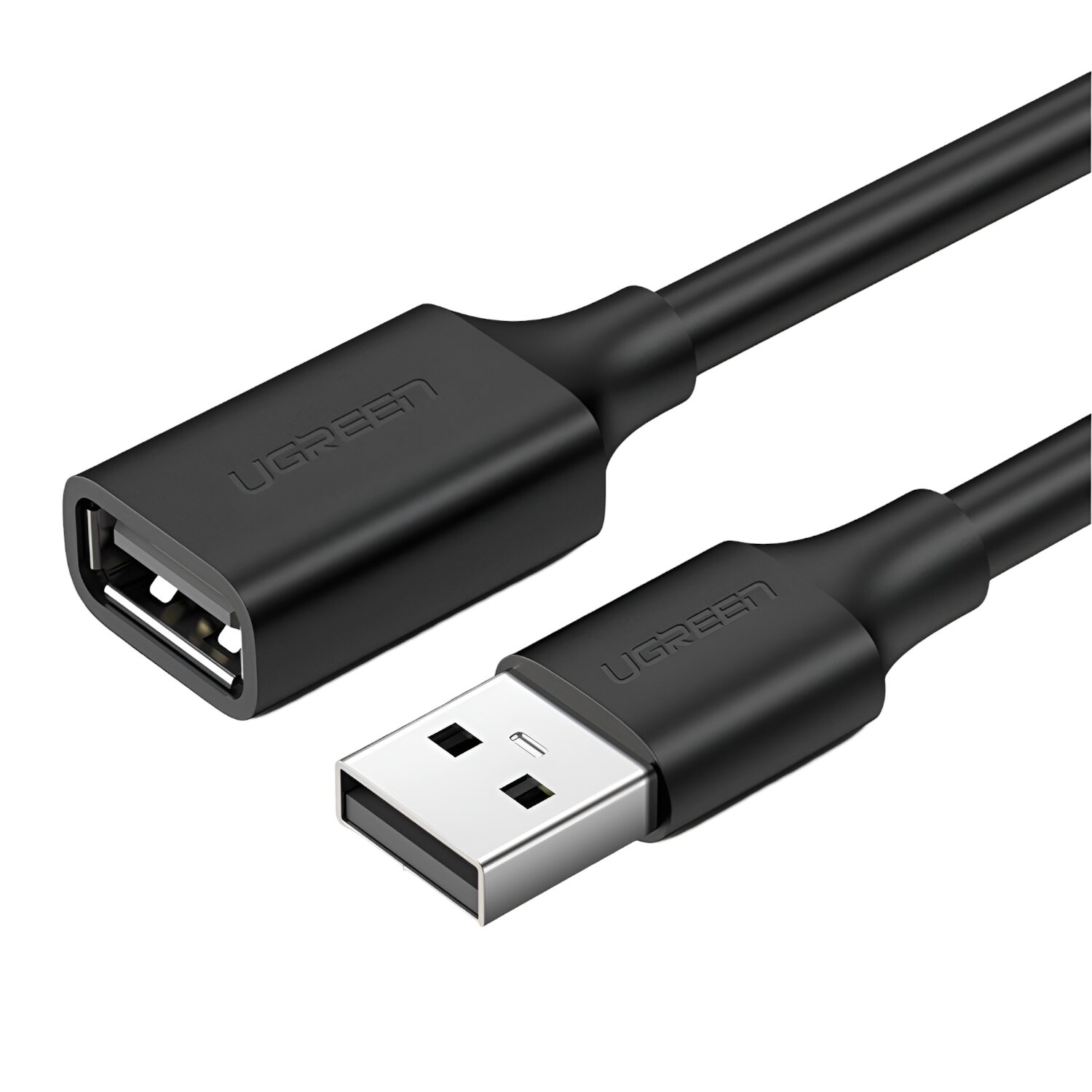 101120256911e598c9cbd.jpeg UGREEN USB 2.0 Extension Cable – Male to Female, 480Mbps Data Transfer - 1m - Image 1