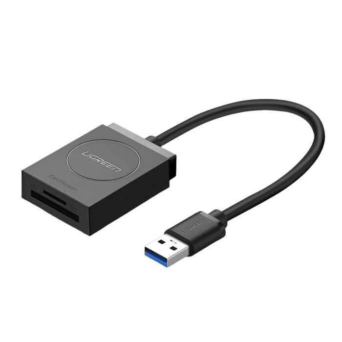 UGREEN USB 3.0 Dual Slot Card Reader for SD/TF Cards – 5Gbps Data Transfer - Image 2