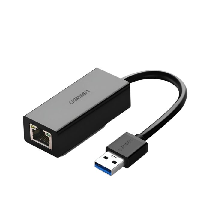 UGREEN CM111 USB3.0 to RJ5 Gigabit Ethernet Adapter - Black - Image 2