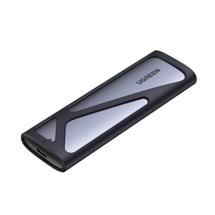 UGREEN CM400-90264 M.2 NVME/SATA SSD Enclosure (10Gbps) - Silver - Image 2
