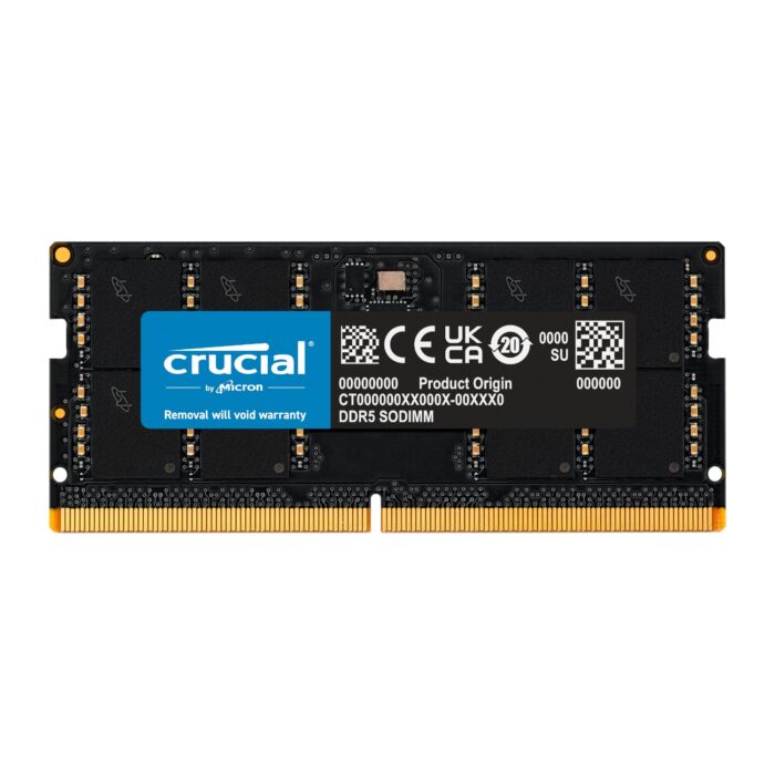 Crucial 64GB 5600MHz DDR5 SODIMM Notebook Memory - Image 2