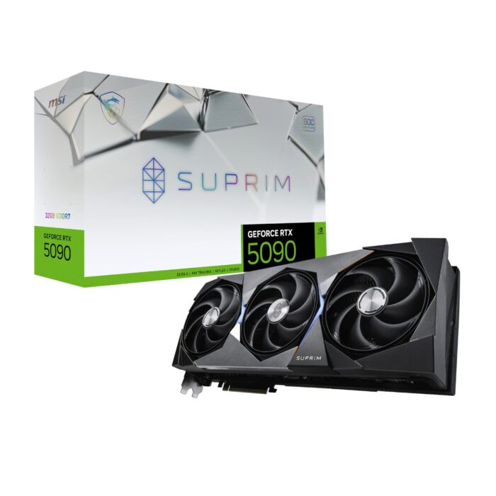 MSI GeForce RTX 5090 SUPRIM SOC 32GB Graphics Card - Image 2