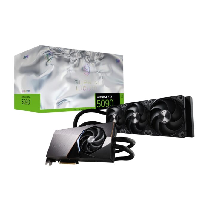 MSI GeForce RTX 5090 SUPRIM LIQUID SOC 32GB Graphics Card - Image 2