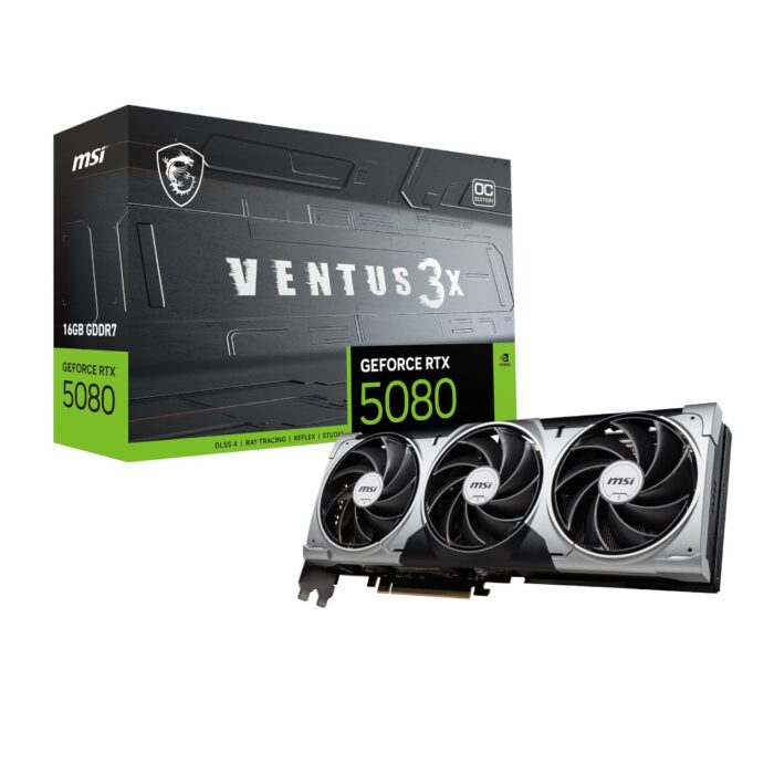MSI GeForce RTX 5080 VENTUS 3X OC 16G Graphics Card - Image 2