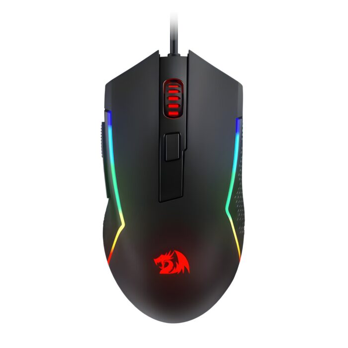 Redragon M616 TRIDENT 10000DPI RGB Gaming Mouse - Black - Image 2
