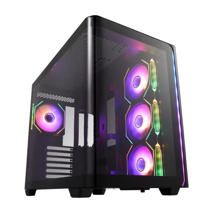 FSP M580 ATX Gaming Chassis - Black - Image 2