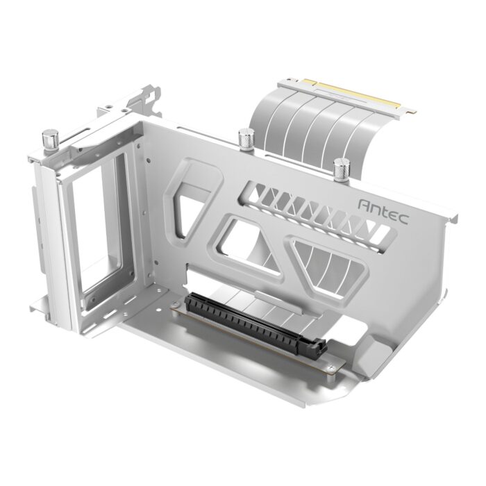 Antec Vertical GPU Bracket with PCIE 4.0 Riser Cable ( Shift White ) - Image 2