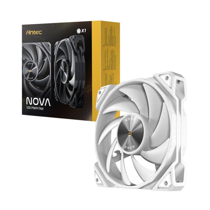 Antec NOVA PWM 120mm Case Fan White - Image 2