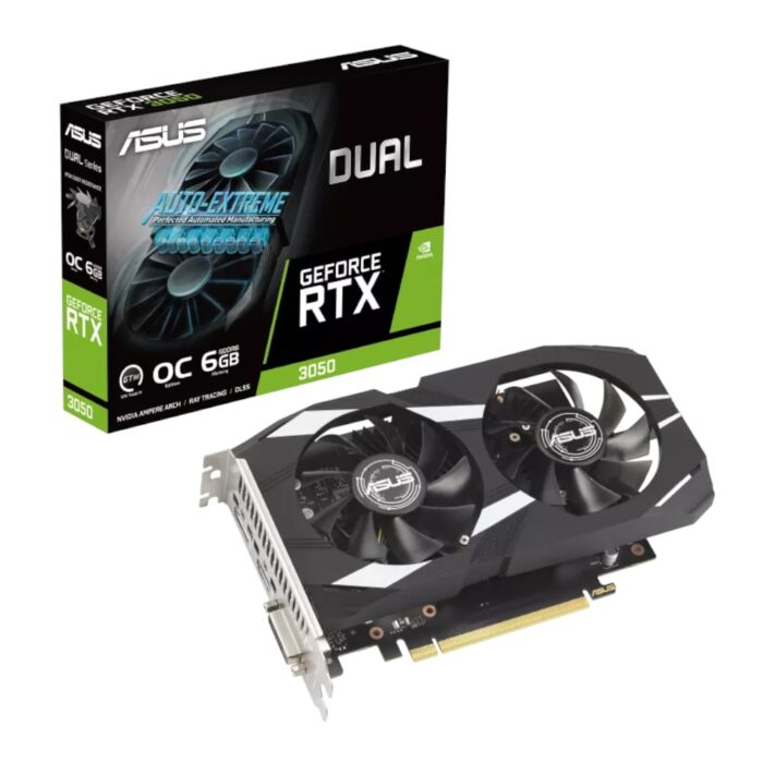 ASUS Nvidia GeForce RTX 3050 Dual OC 6G Graphic Card - Image 2