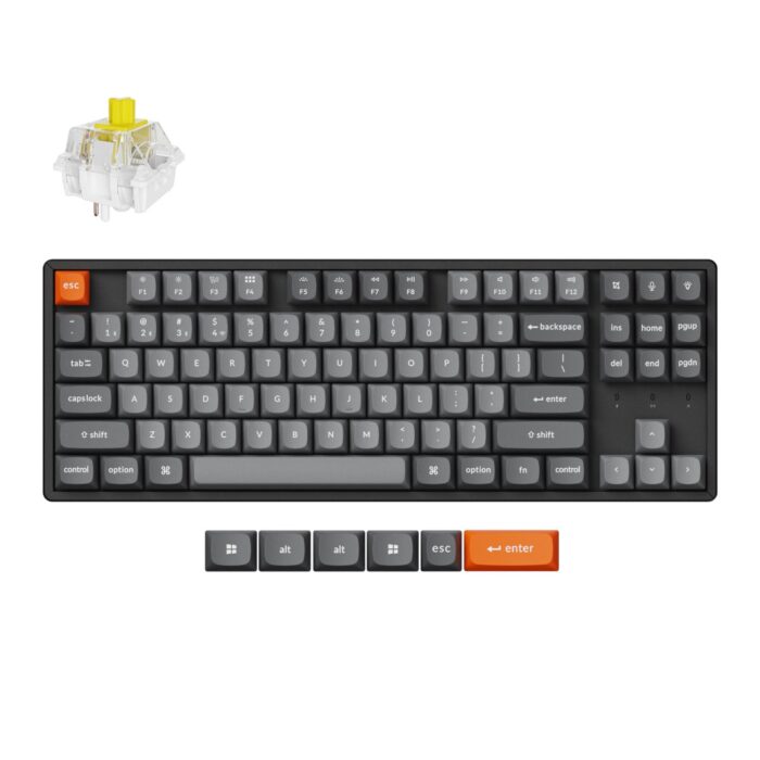 Keychron K8 Max QMK Wireless Custom Mechanical Keyboard | BANANA Switches - Image 2