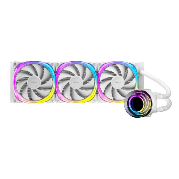 Antec VORTEX 360mm ARGB Liquid CPU Cooler - White - Image 2
