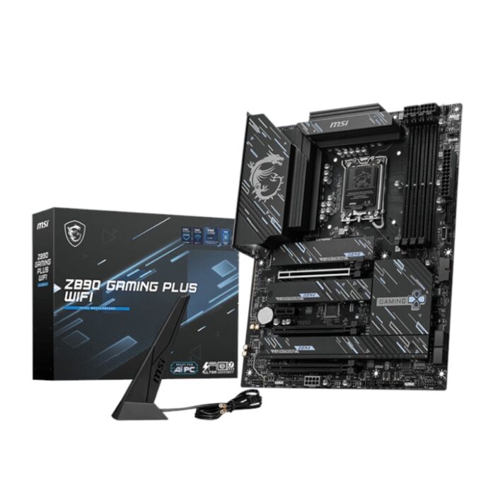 MSI Z890 GAMING PLUS WIFI DDR5 Intel LGA1851 ATX Gaming Motherboard - Image 2