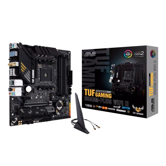 Asus TUF GAMING B550M-PLUS WIFI II mATX Gaming Motherboard - Image 2