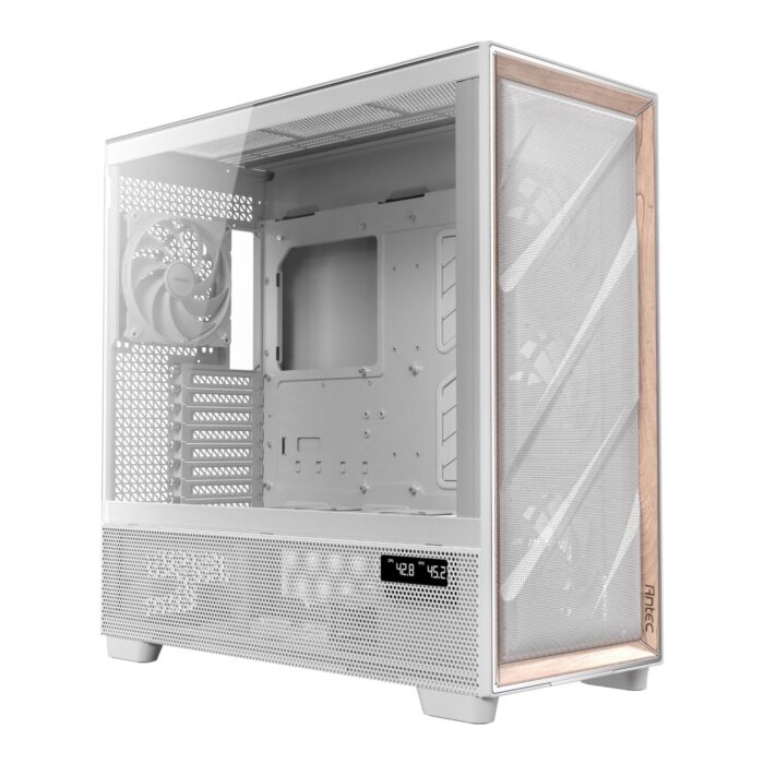 Antec FLUX PRO E-ATX Full Tower Gaming Chassis – White - Image 2