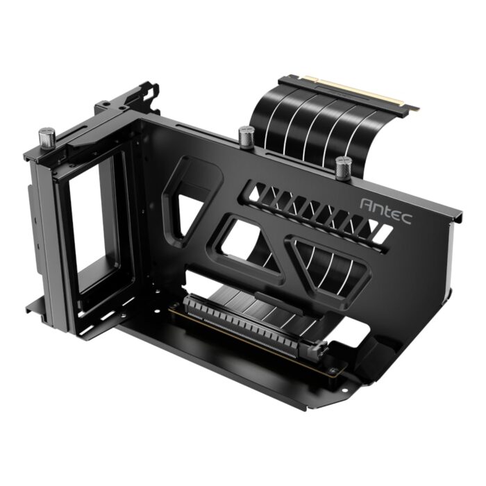Antec SHIFT Vertical GPU Bracket with PCIe 4.0 Riser Cable – Black - Image 2