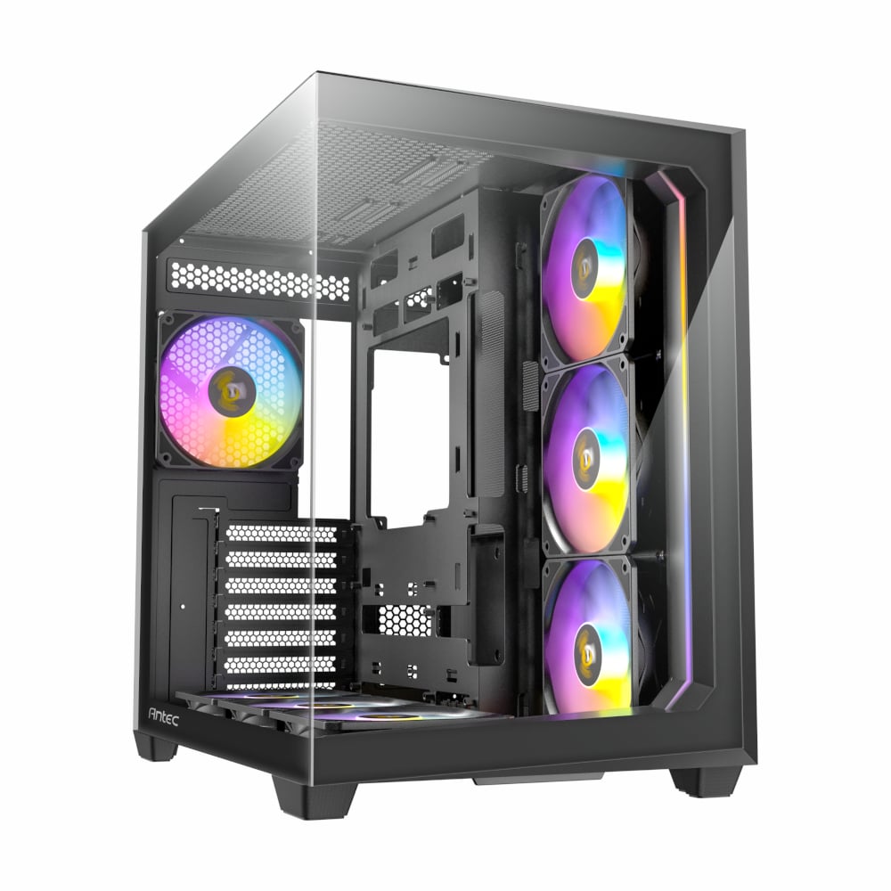 101120256911ea486acf3.jpeg Antec C5 ARGB ATX DUAL Mid Tower Gaming Chassis – Black - Image 1