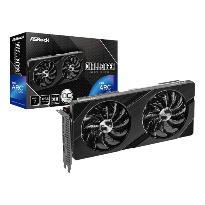 ASRock Intel Arc A770 Challenger OC 16GB GDDR6 256-BIT Graphics Card - Image 2