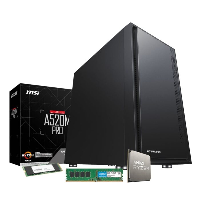 PCBuilder AMD Ryzen 7 5700G HOME MASTER Windows 11 Desktop PC - Image 2