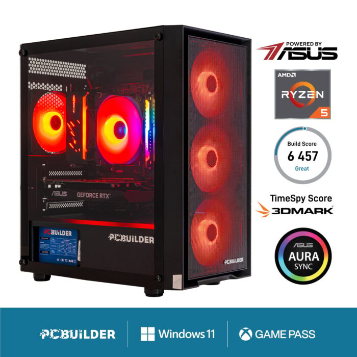 PCBuilder Ryzen 5 5600X SENTINEL Windows 11 Gaming PC - Image 2