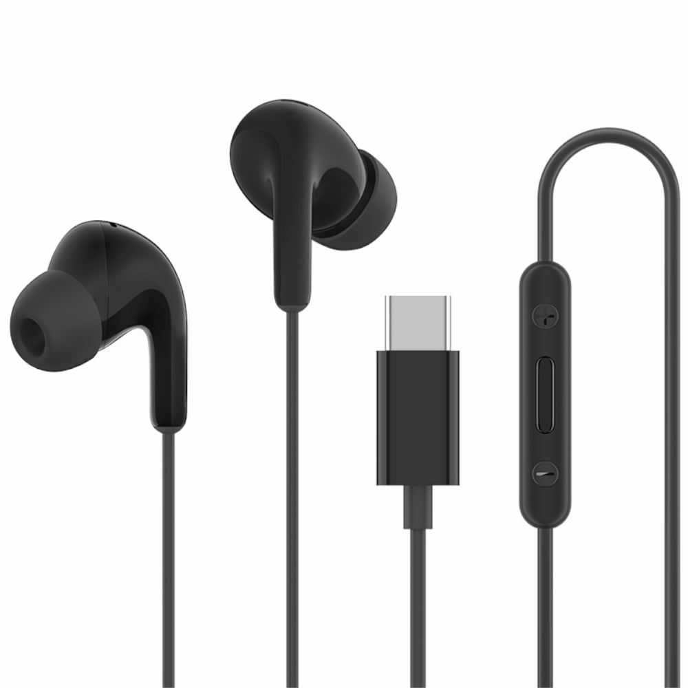 101120256911eadab58a1.jpeg Xiaomi In-Ear Headphones Type C - Black - Image 1