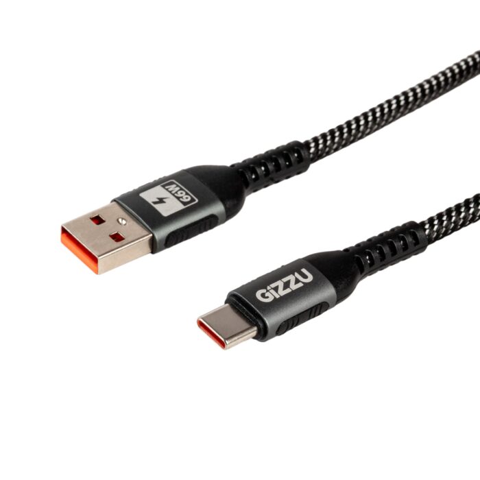 GIZZU 66W 480Mbps USB to Type-C 1m Cable - Image 2