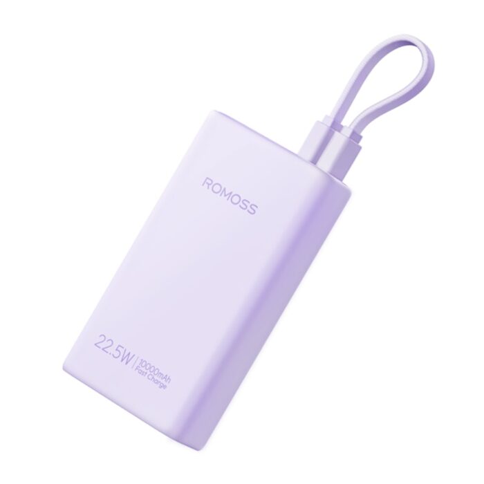 Romoss PHA10 10000mAh 22.5W Fast Charge Power Bank – Purple - Image 2