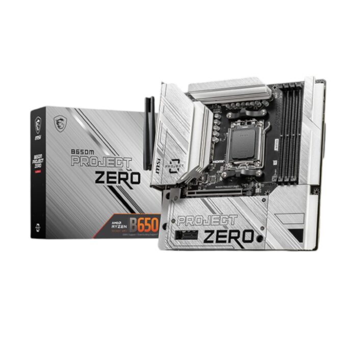 MSI B650M PROJECT ZERO MotherBoard - Image 2