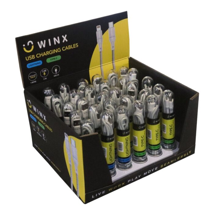 WINX USB to Type-C|Lightning Charging Cables - Image 2