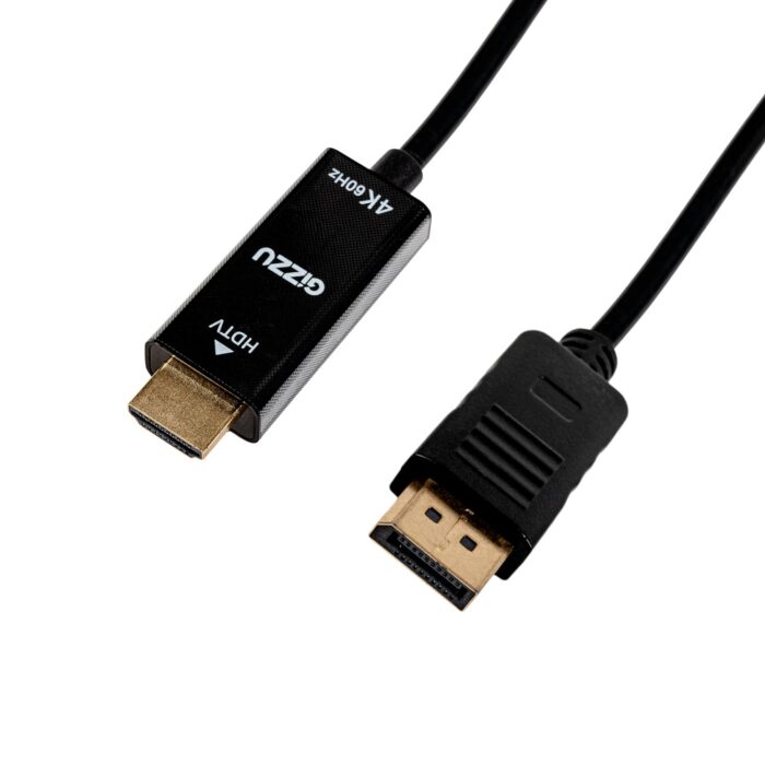 Gizzu 4K60Hz DisplayPort to HDMI Cable 1.5m - Image 2