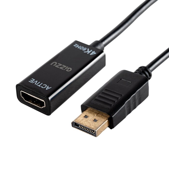 Gizzu 4K60Hz DisplayPort to HDMI Active Adapter - Image 2