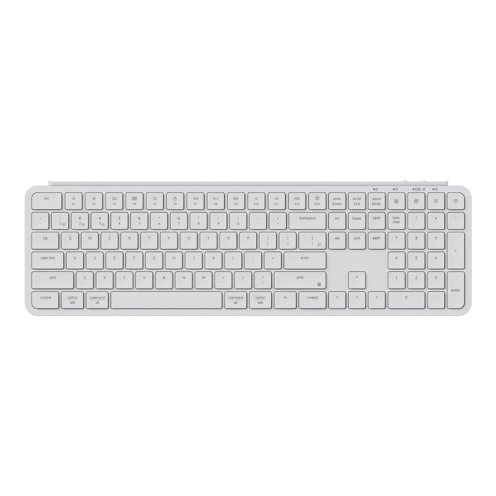 101120256911ee042f305.jpeg Keychron B6 Pro Ultra-Slim 100% Wireless Keyboard – Ivory White - Image 1