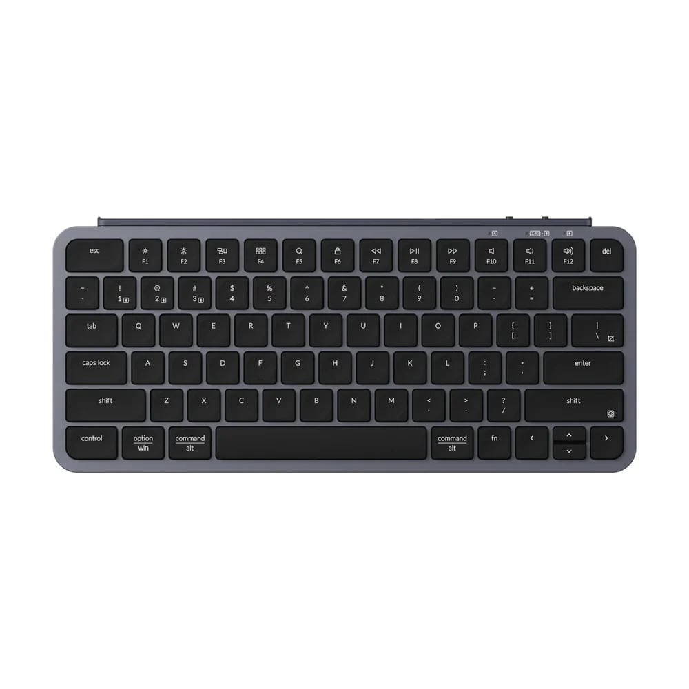 101120256911ee19b80dc.jpeg Keychron B1 Pro Ultra-Slim 75% Wireless Keyboard - Space Grey - Image 1