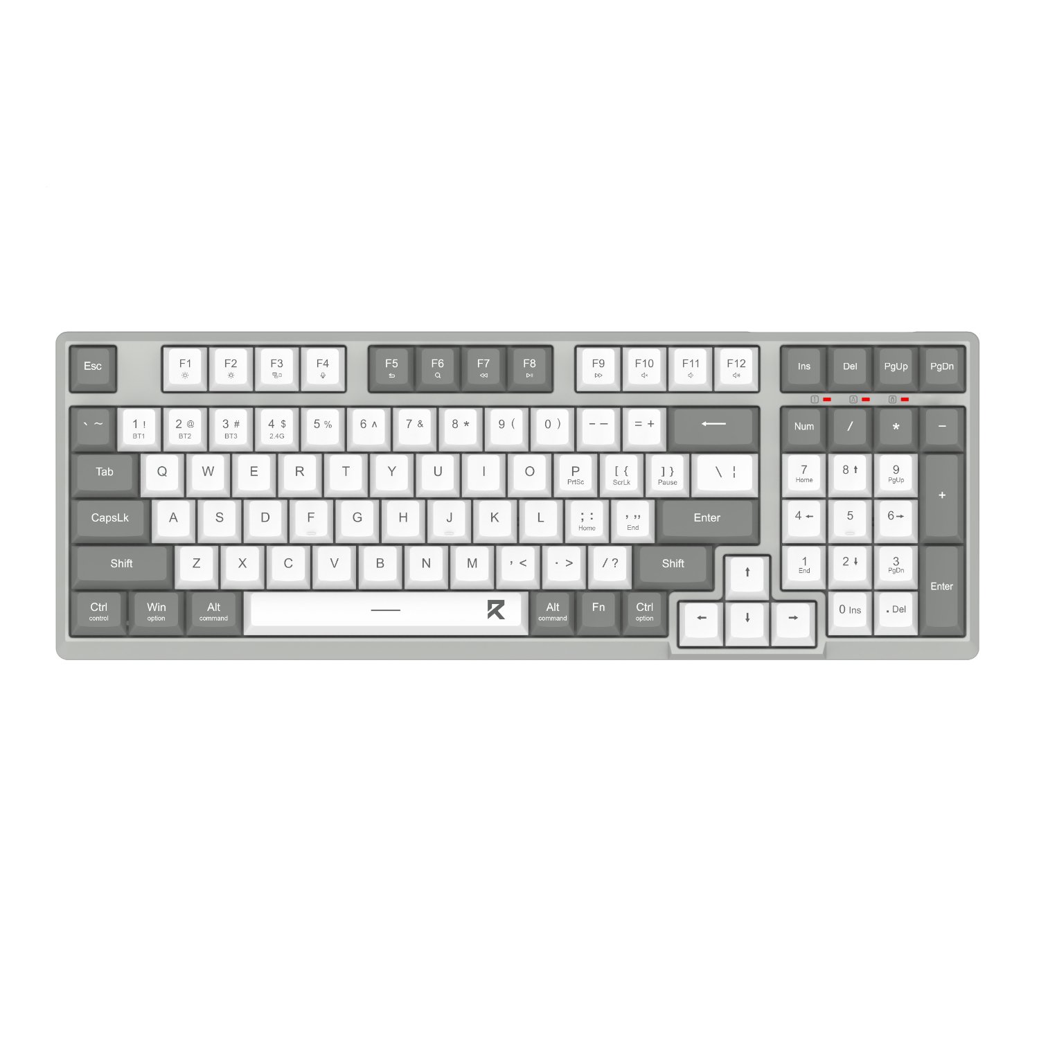 101120256911ee624086e.jpeg Redragon BK-7113 SCISSOR Full-sized Wired USB Gaming Keyboard - Image 1