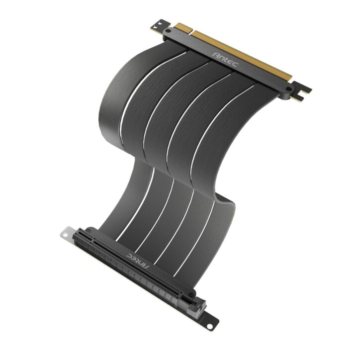 Antec GPU Riser Cable PCIE 4.0 Black (200mm) - Image 2