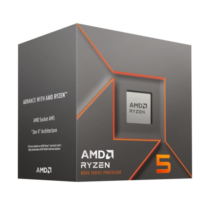 AMD RYZEN 5 8400F 6-Core 4.2GHZ AM5 CPU - Image 2