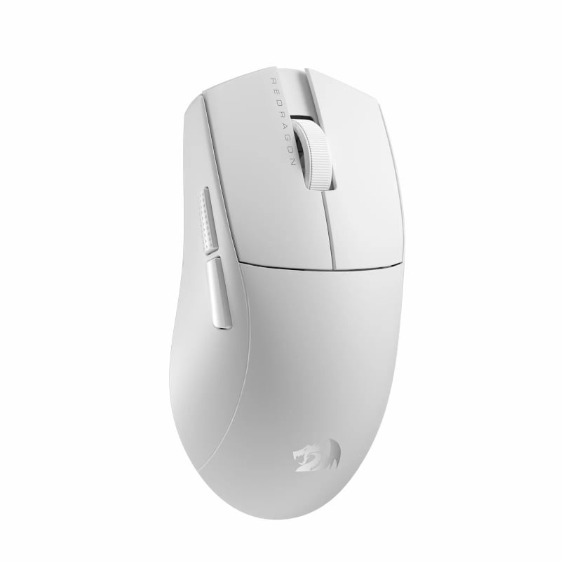 101120256911f00ed537d.jpeg Redragon M916 PRO 1K 3-Mode Wireless Gaming Mouse – White - Image 1