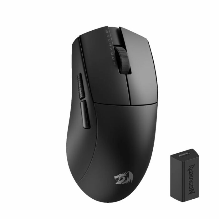 REDRAGON M916 PRO 4K 3-Mode Wireless Gaming Mouse - Black - Image 2