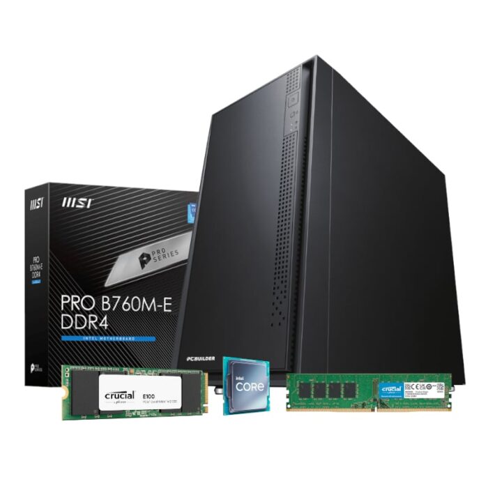 PCBuilder Intel i7-12700 HOME MASTER Windows 11 Desktop PC - Image 2