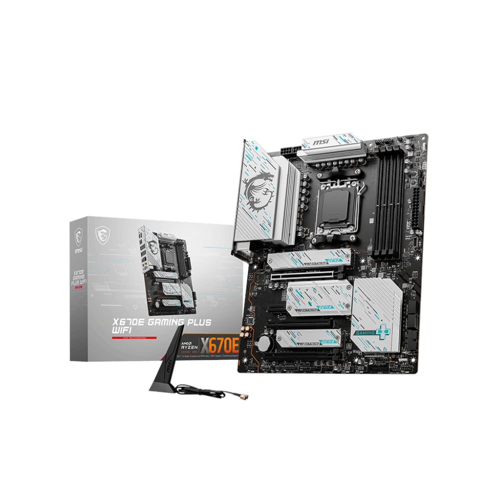 101120256911f1f500603.jpeg MSI X670E GAMING PLUS WIFI AMD AM5 ATX Gaming Motherboard - Image 1