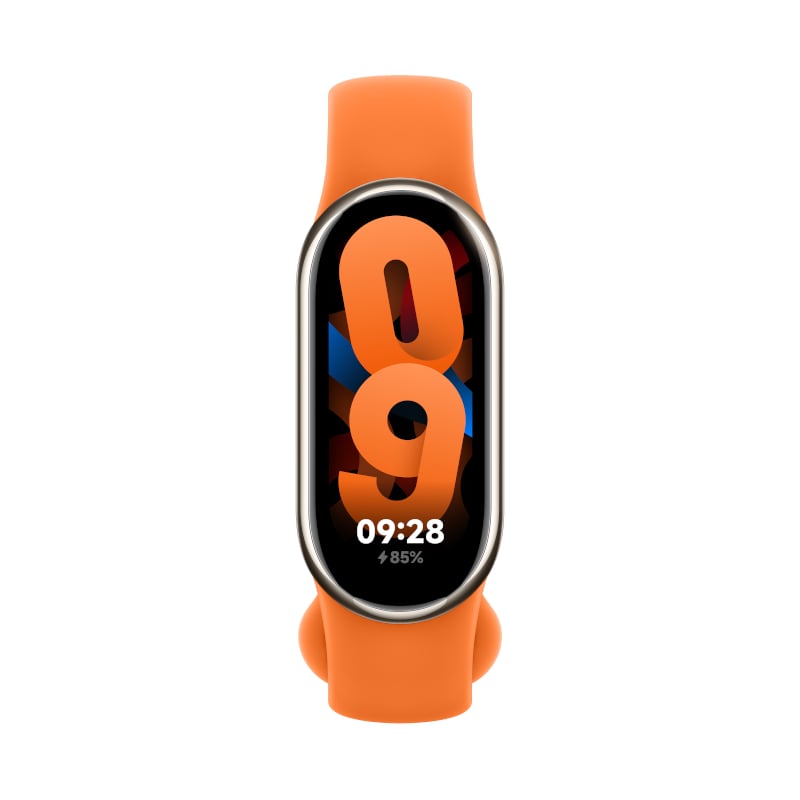 101120256911f2322e76d.jpeg Xiaomi Smart Band 8 Strap - Sunrise Orange - Image 1