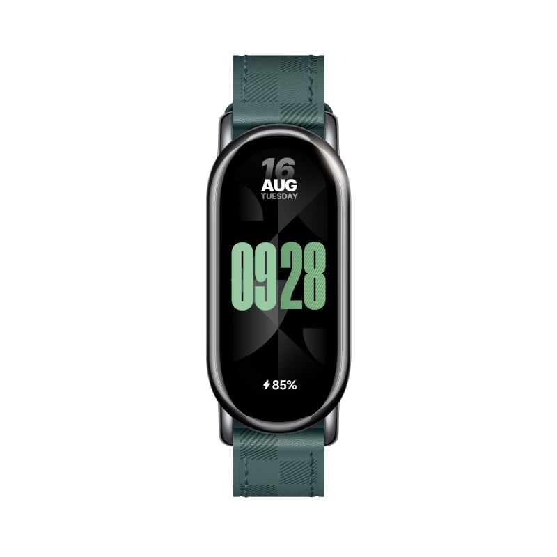 101120256911f236c3dfc.jpeg Xiaomi Smart Band 8 Checkered Strap - Green - Image 1