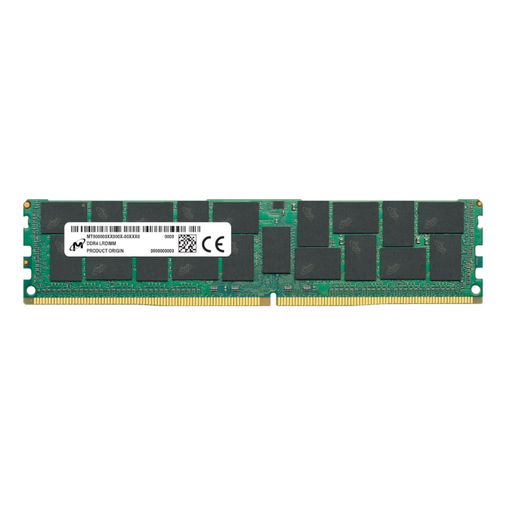 101120256911f2de45463.jpeg Micron MTA36ASF8G72LZ-3G2F1R 64GB 3200MHz DDR4 ECC CL22 LRDIMM Memory - Image 1