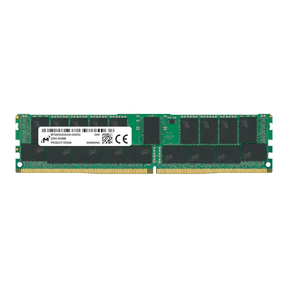 101120256911f2e529ee1.jpeg Micron MTA18ASF4G72PDZ-3G2F1R 32GB 3200MHz DDR4 ECC CL22 RDIMM Memory - Image 1