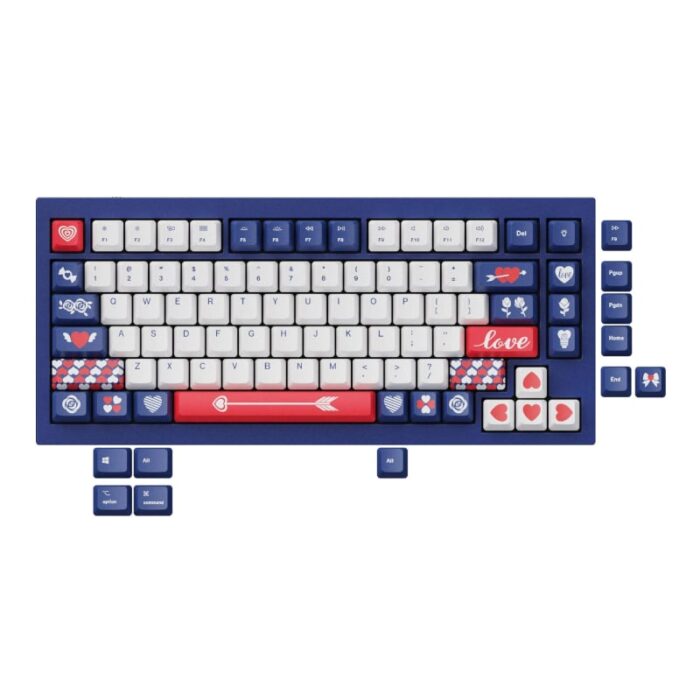 Keychron Dye-Sub PBT Full Keycap Set - Love - Image 2